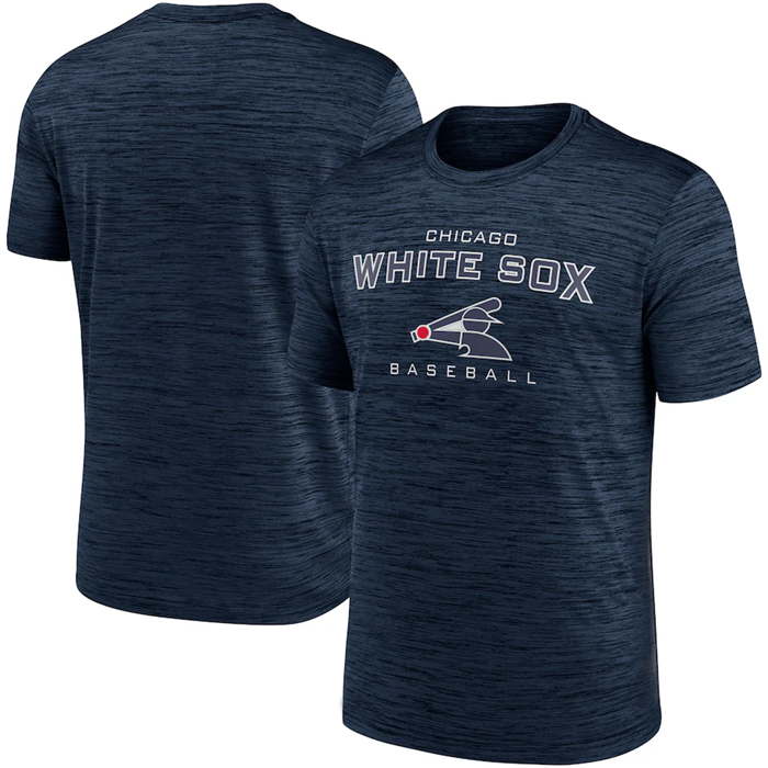 Men's Navy Chicago White Sox Velocity Practice Performance T-Shirt